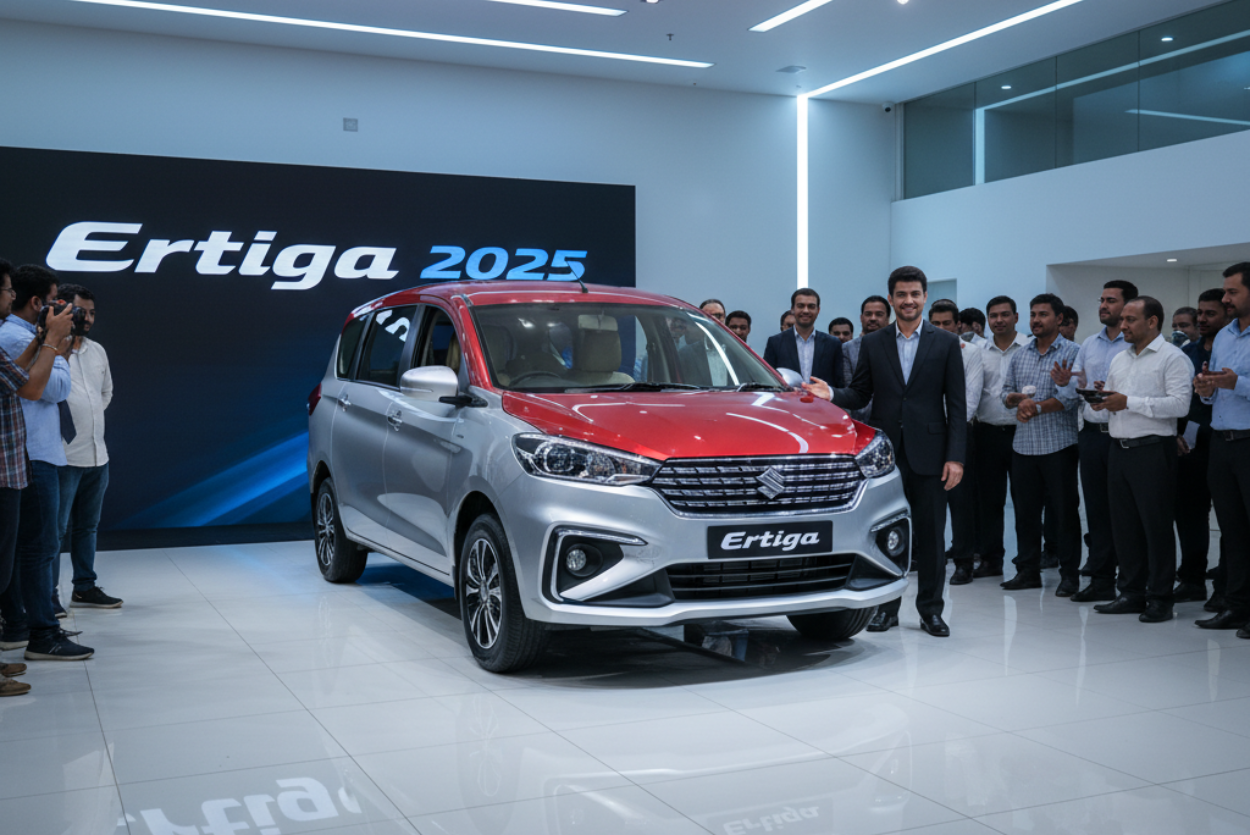 Maruti Suzuki Ertiga 2025 Launch Date : Price, Features, Mileage & Full Review
