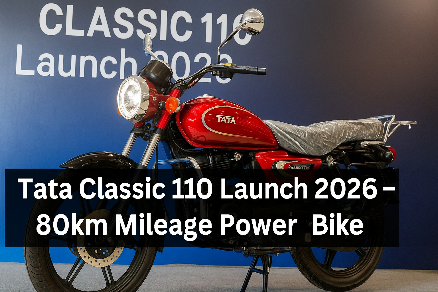 Tata Classic 110 Bike Launch 2026: Price, Features, and Everything You Need to Know