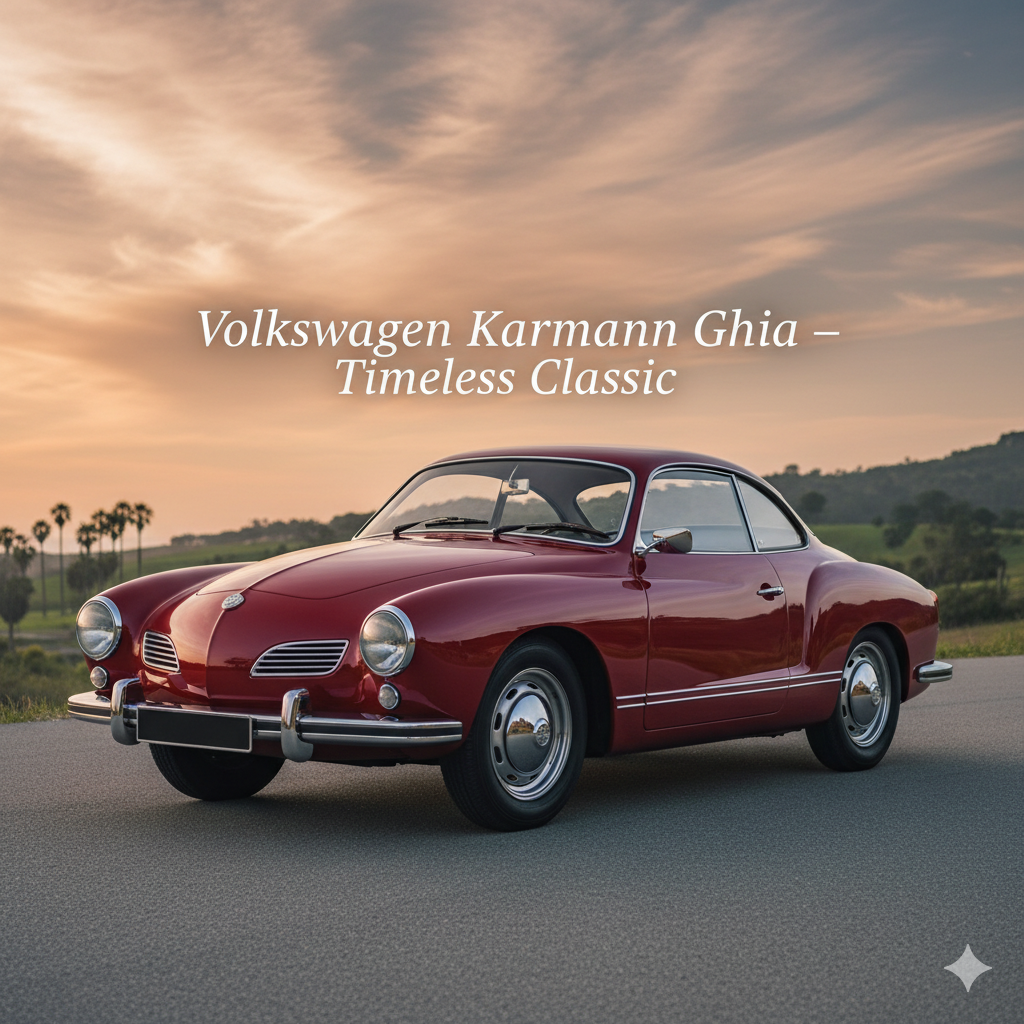 2025 Volkswagen Karmann Ghia: Iconic Retro Coupe Returns as a Modern Electric Sports Car