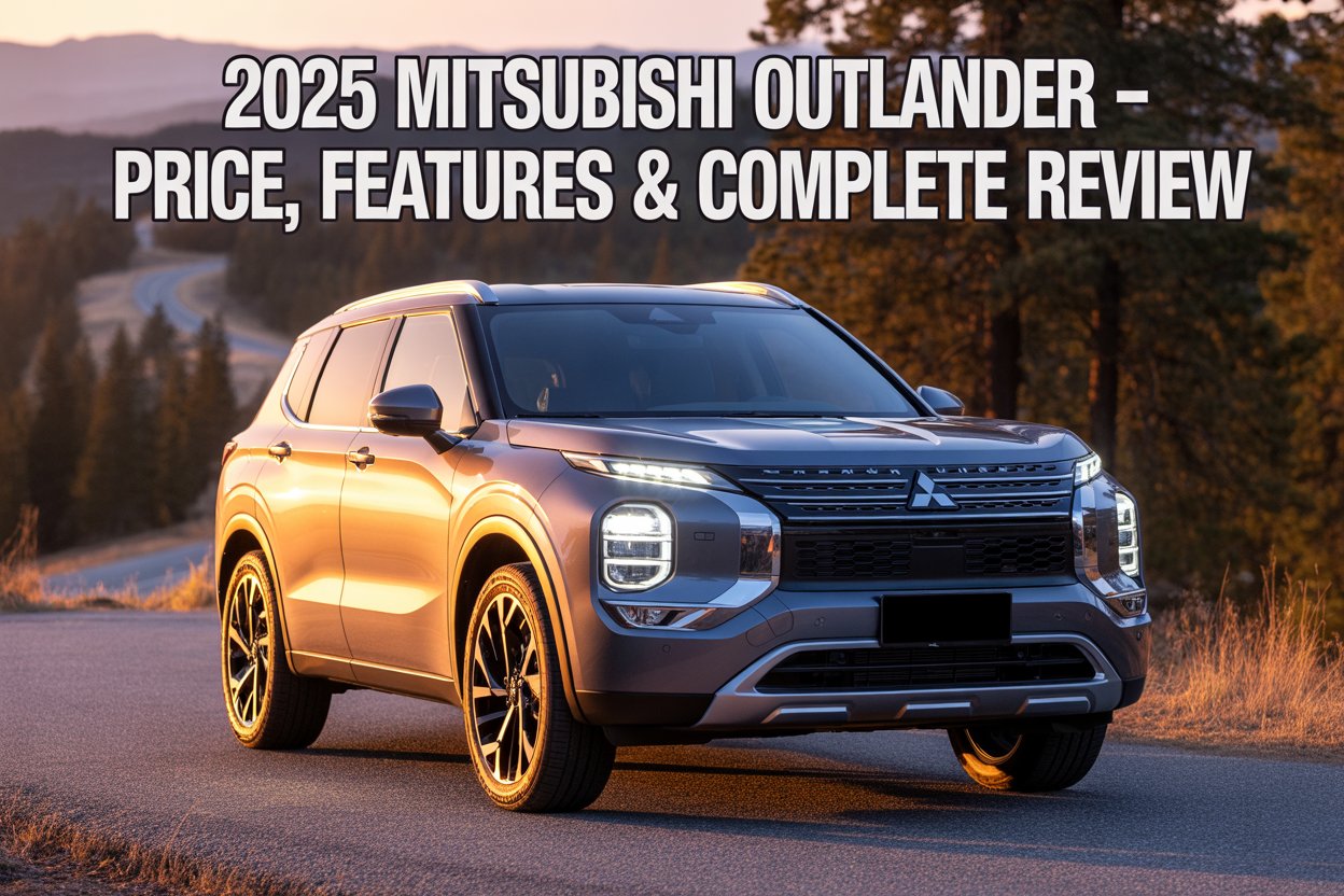 2025 Mitsubishi Outlander: The Perfect Balance of Style, Performance, and Practicality