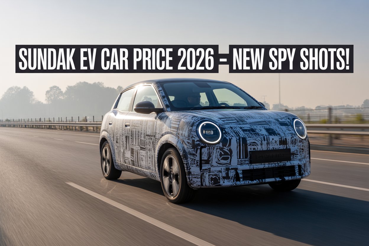 Sundak EV Car Price: 2026 Model Spotted Testing on Road – New Details Inside