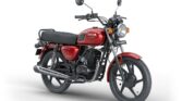Tata Classic 110 bike in red