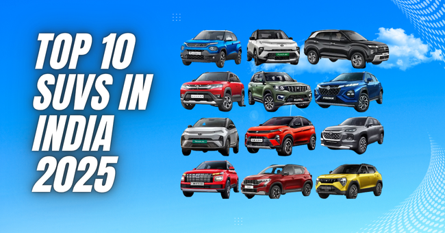 Top 10 SUVs in India 2025: Reviews, Prices, and Features