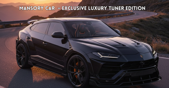 Mansory Car: Redefining Automotive Luxury and Performance