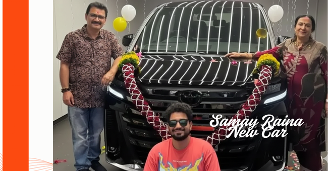 Samay Raina New Car: The INR 1.2 Crore Toyota Vellfire That’s Turning Heads in Bollywood and Comedy Circles