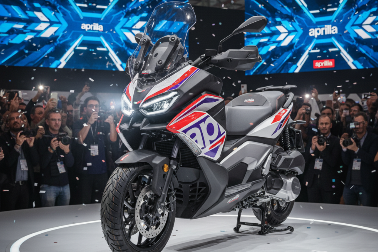 Aprilia SR GT 400 Crossover Scooter Power, Style, and Adventure Redefined