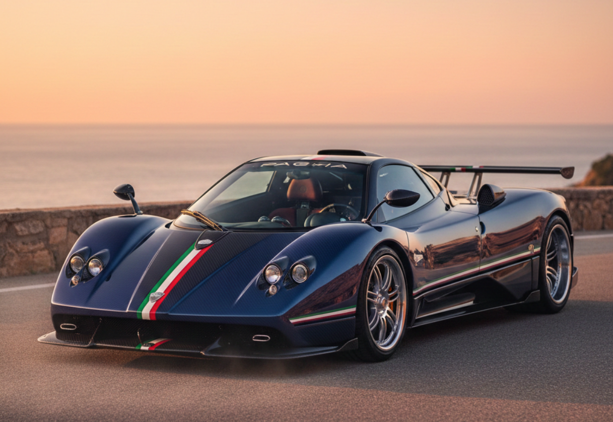 Pagani Zonda Tricolore Specs: The 670 HP Masterpiece That Broke All Limits