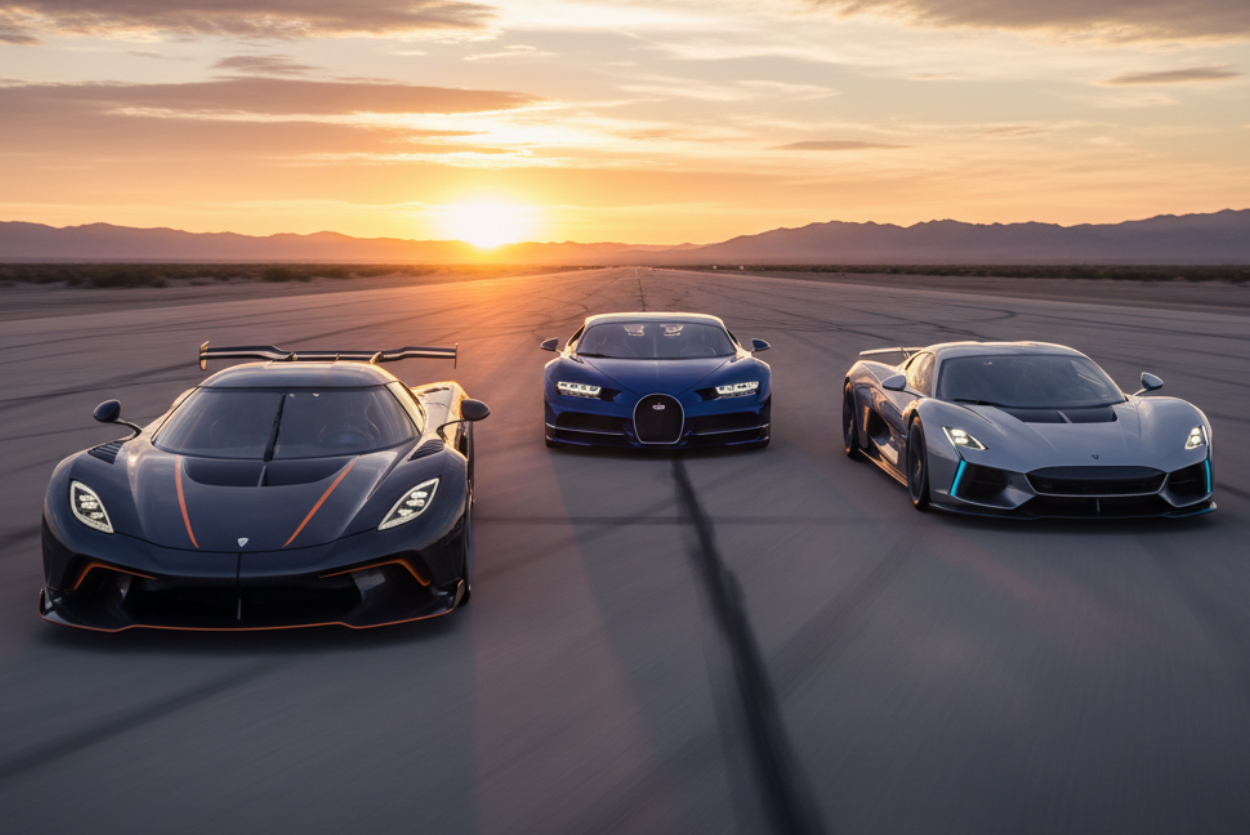 Fastest Cars in the World: The Ultimate 2025 Speed Index