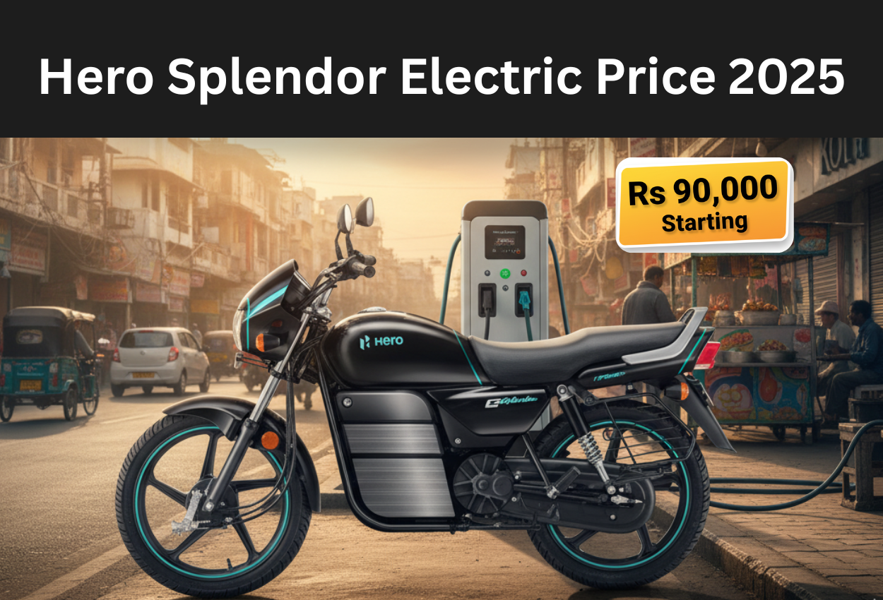 Hero Splendor Electric Bike Price in India 2025 – Launch Date, Features, and Complete Review