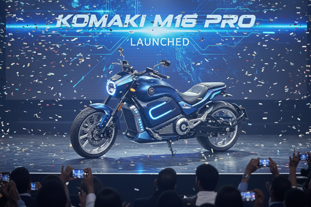 Komaki M16 Pro Launched: Complete Review, Price, Features & Everything You Must Know