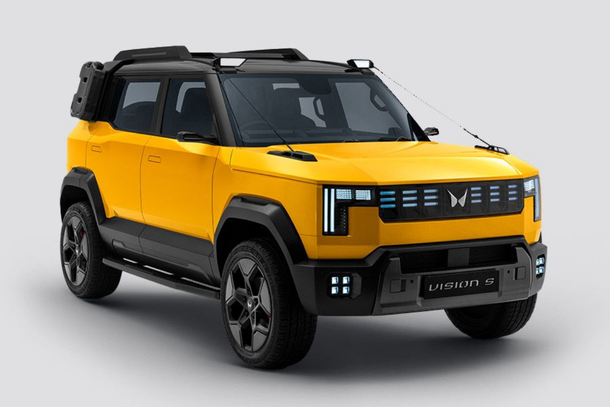Mahindra Vision S Concept: The Future of Mahindra SUVs Begins Here
