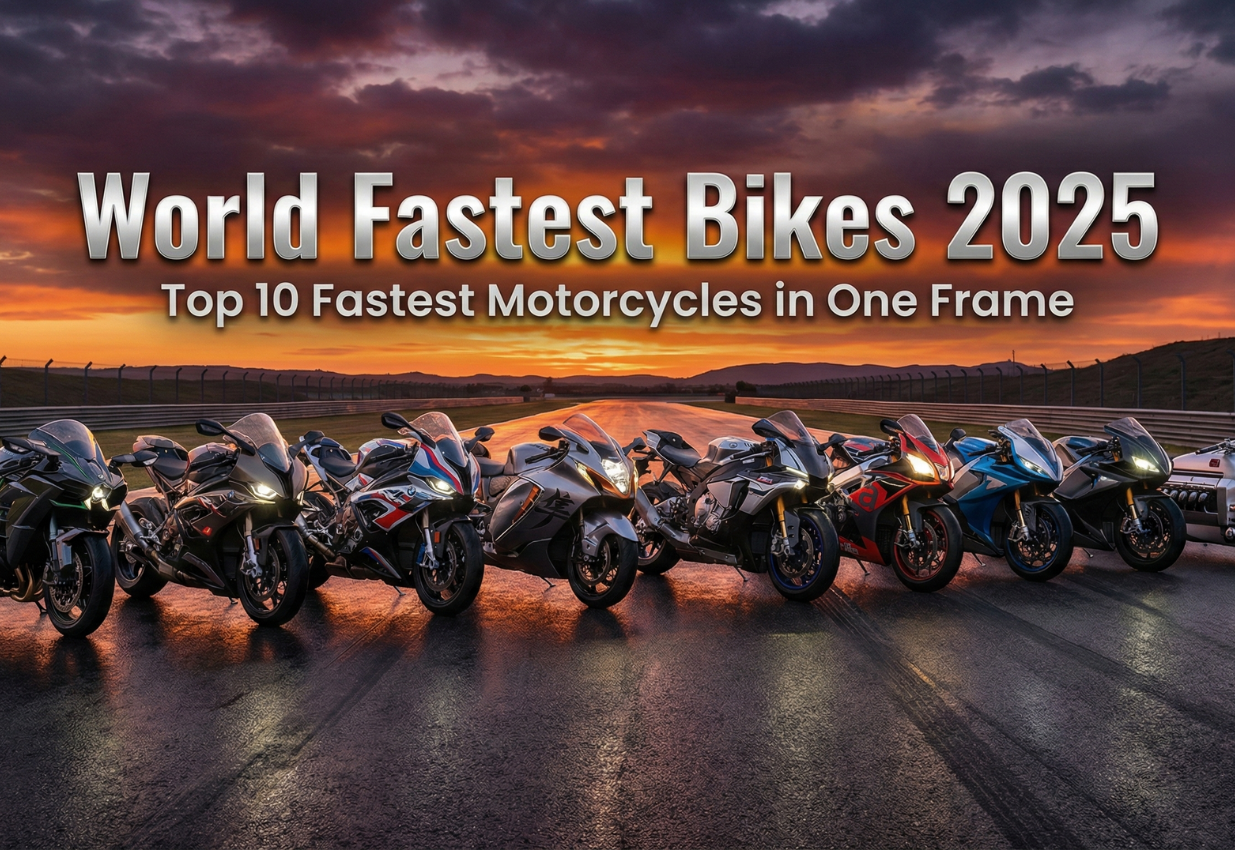 World Fastest Bike 2025 – Top 10 Fastest Motorcycles on the Planet