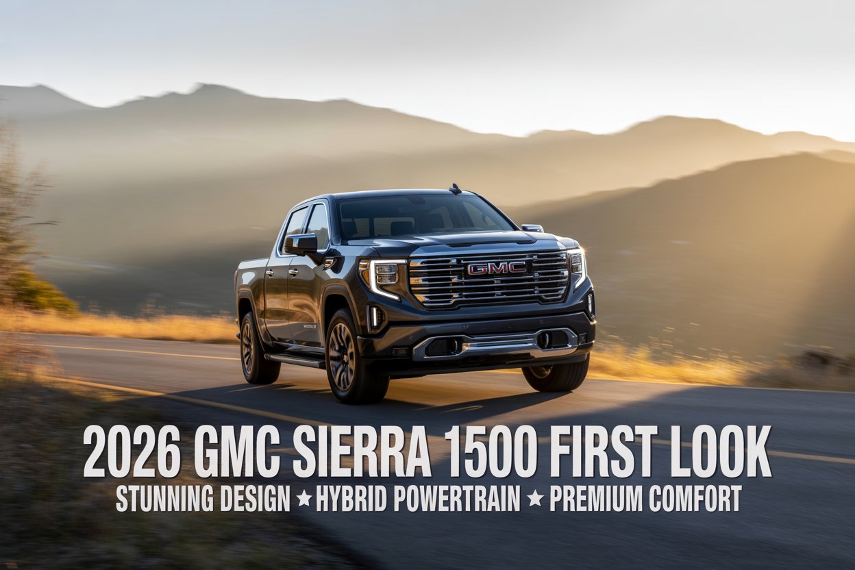 2026 GMC Sierra 1500 First Look – Stunning Design, Hybrid Powertrain, and Premium Comfort