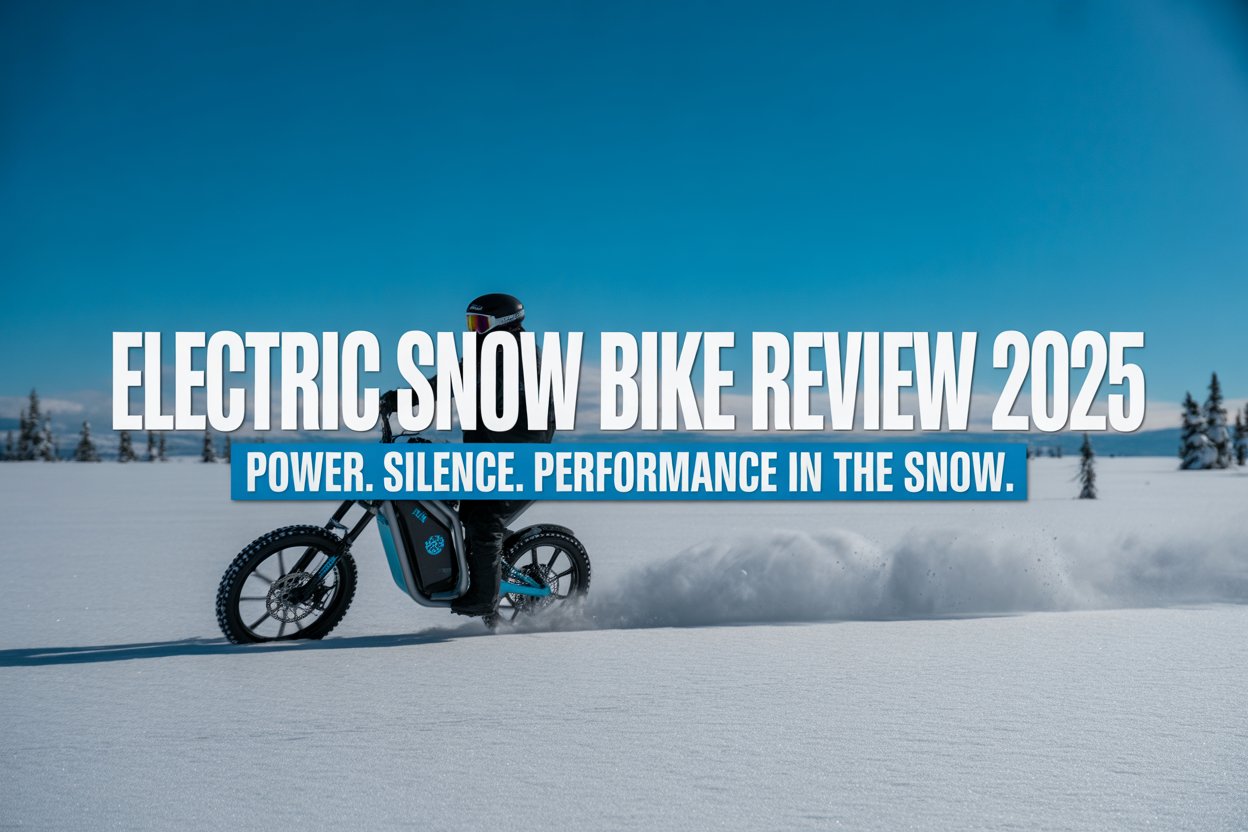 Electric Snow Bike: The Coolest Innovation in Winter Mobility You Need to Know About