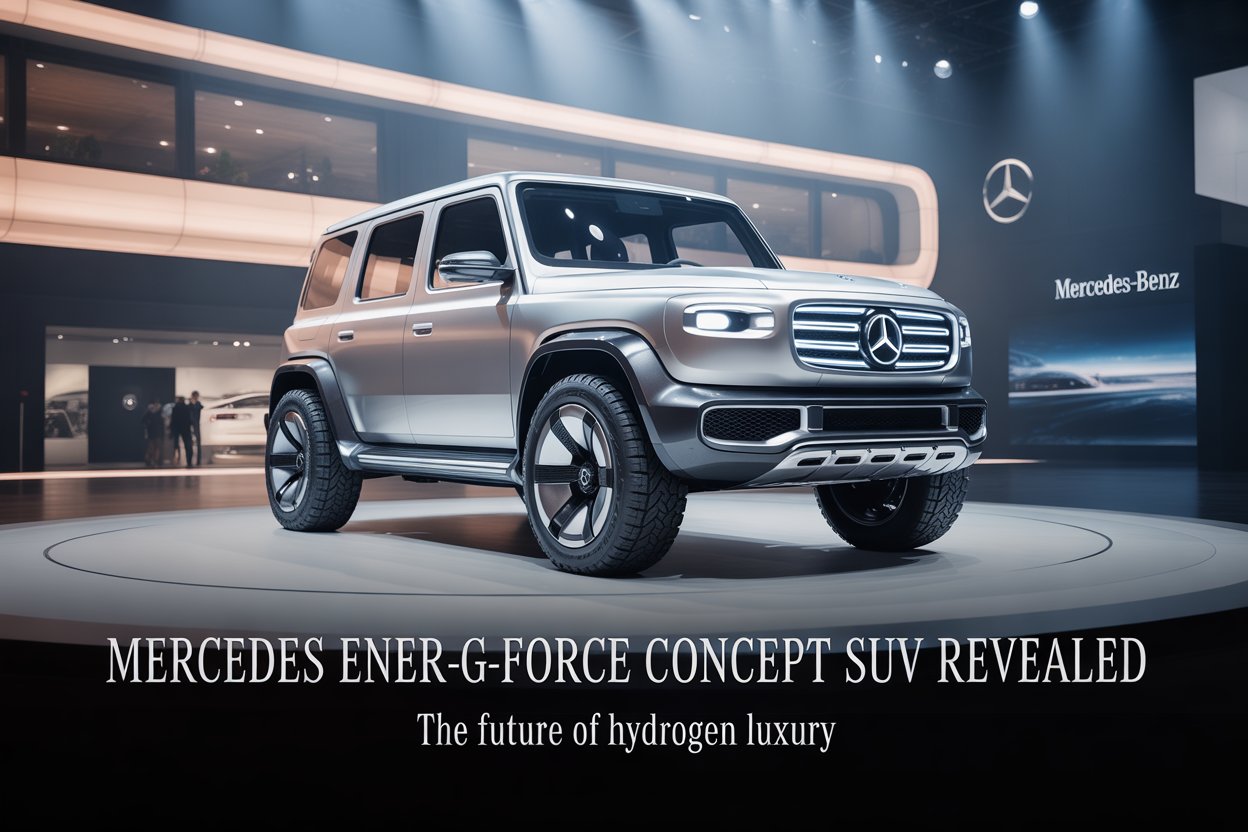 Mercedes Ener-G-Force Concept SUV Revealed: The Future of Hydrogen Luxury