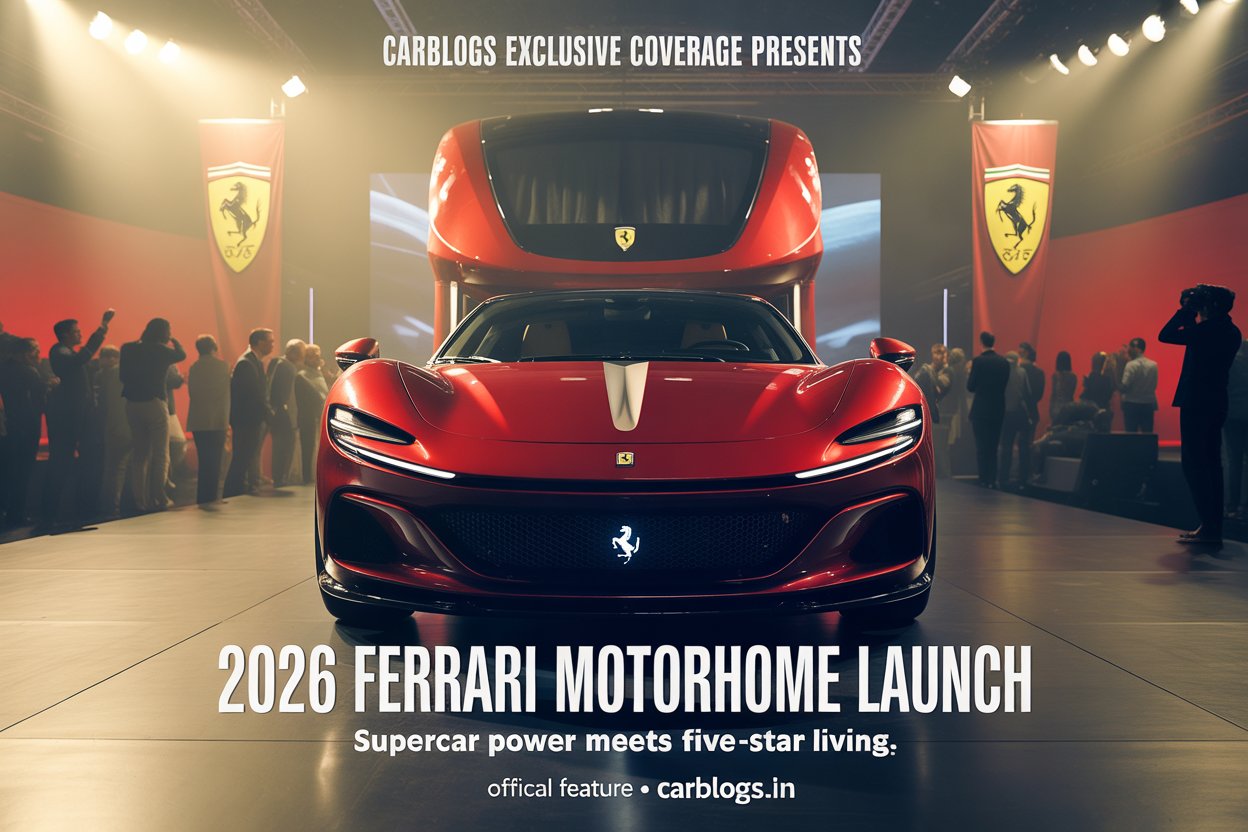 2026 Ferrari Motorhome Launch: Supercar Power Meets Five-Star Living