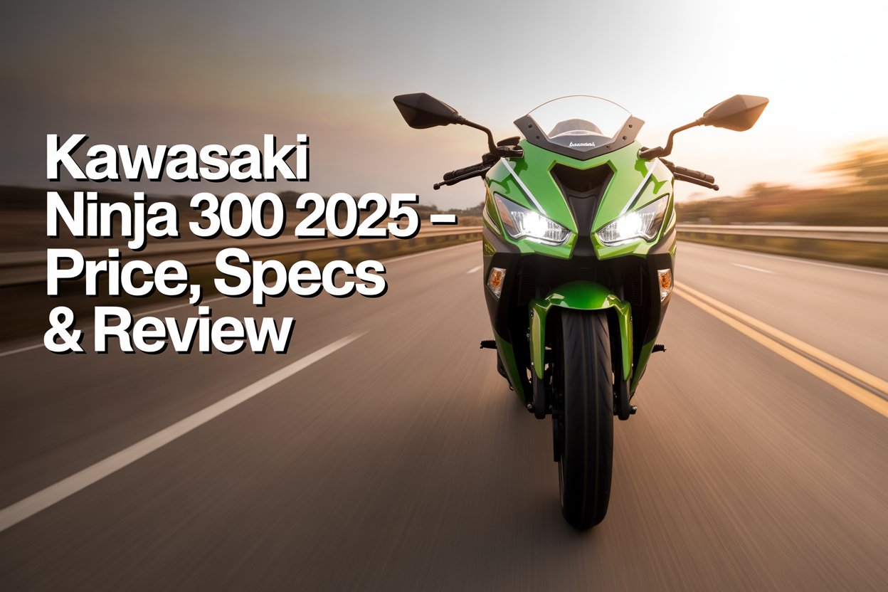 Kawasaki Ninja 300 2025 Launched in India – Price, Specs, Features, and Complete Review