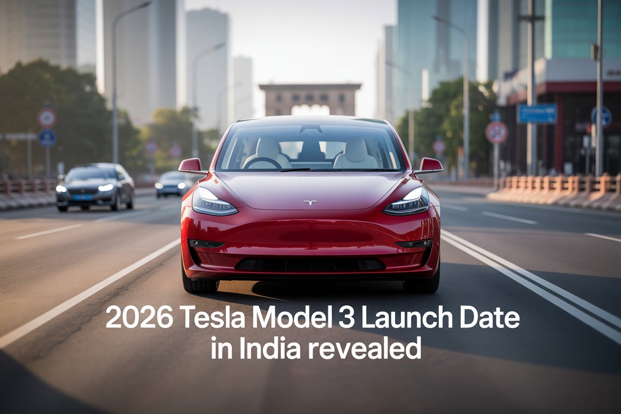 2026 Tesla Model 3 Launch Date in India Revealed: Price, Features, and More