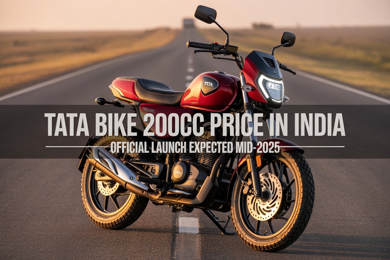 Tata Bike 200cc Price in India: Official Launch Expected Mid-2025