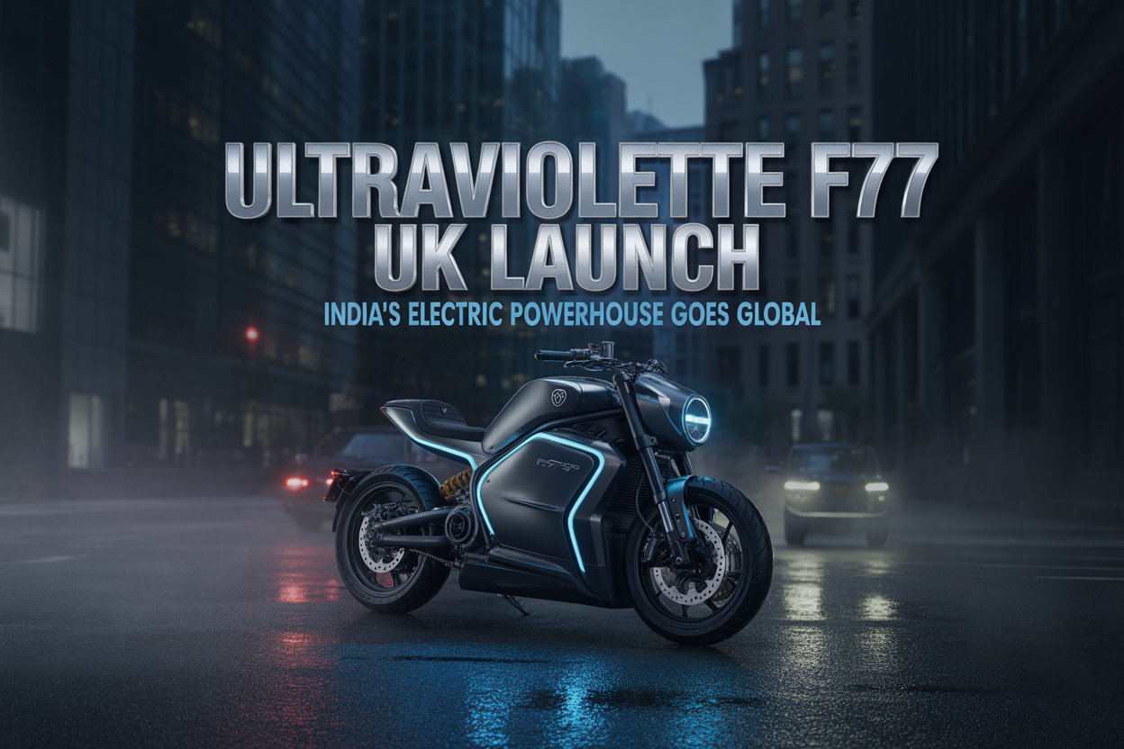 Ultraviolette F77 UK Launch – Detailed Overview of Mach 2 and SuperStreet Variants