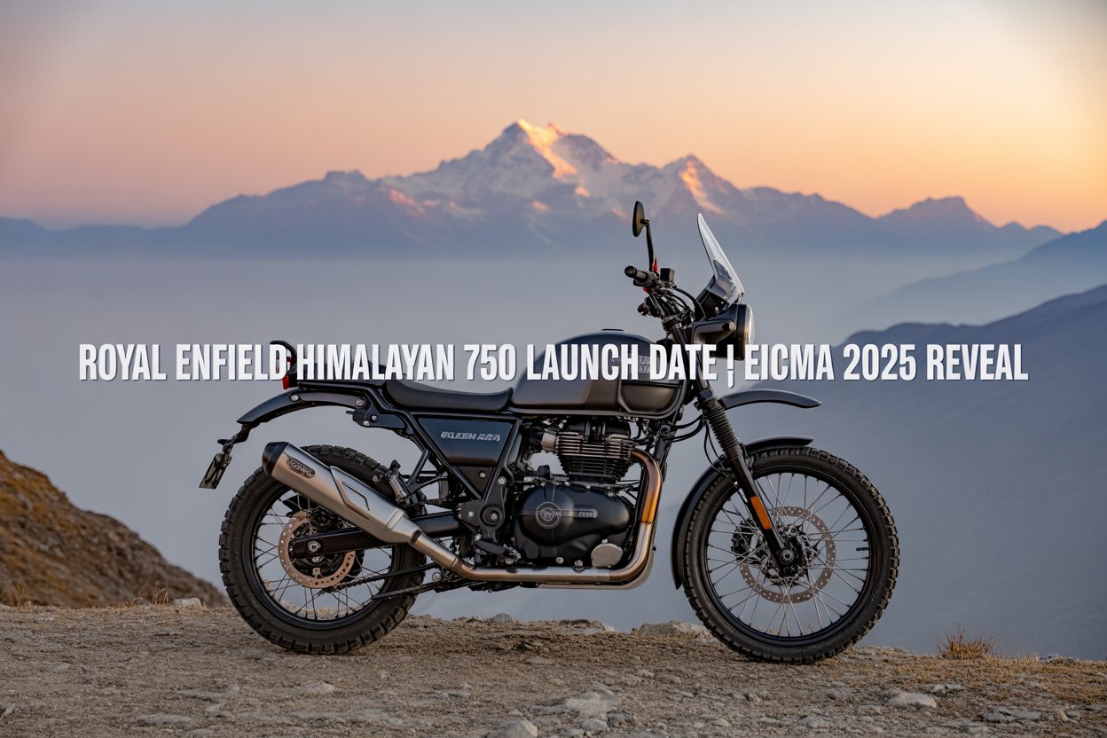 Royal Enfield Himalayan 750 Launch Date Announced : A New Era for 750cc Adventure Motorcycles
