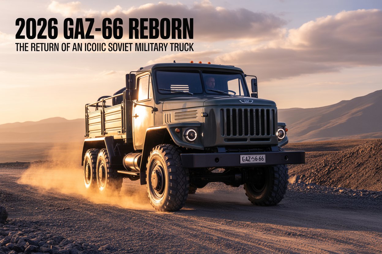 2026 GAZ-66 Reborn: The Return of an Iconic Soviet Military Truck