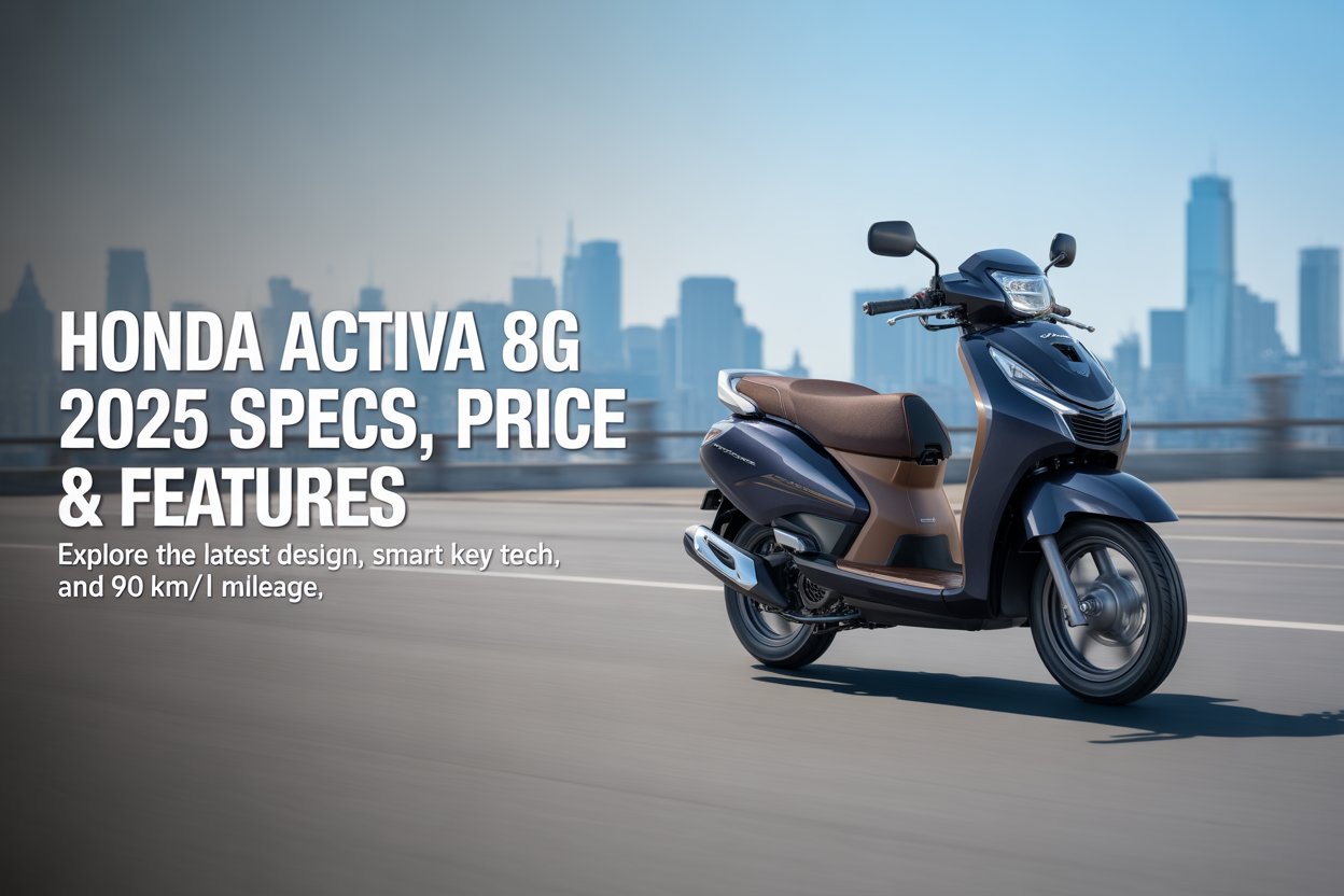 Honda Activa 8G 2025 Specs, Features, Price and Launch Details in India