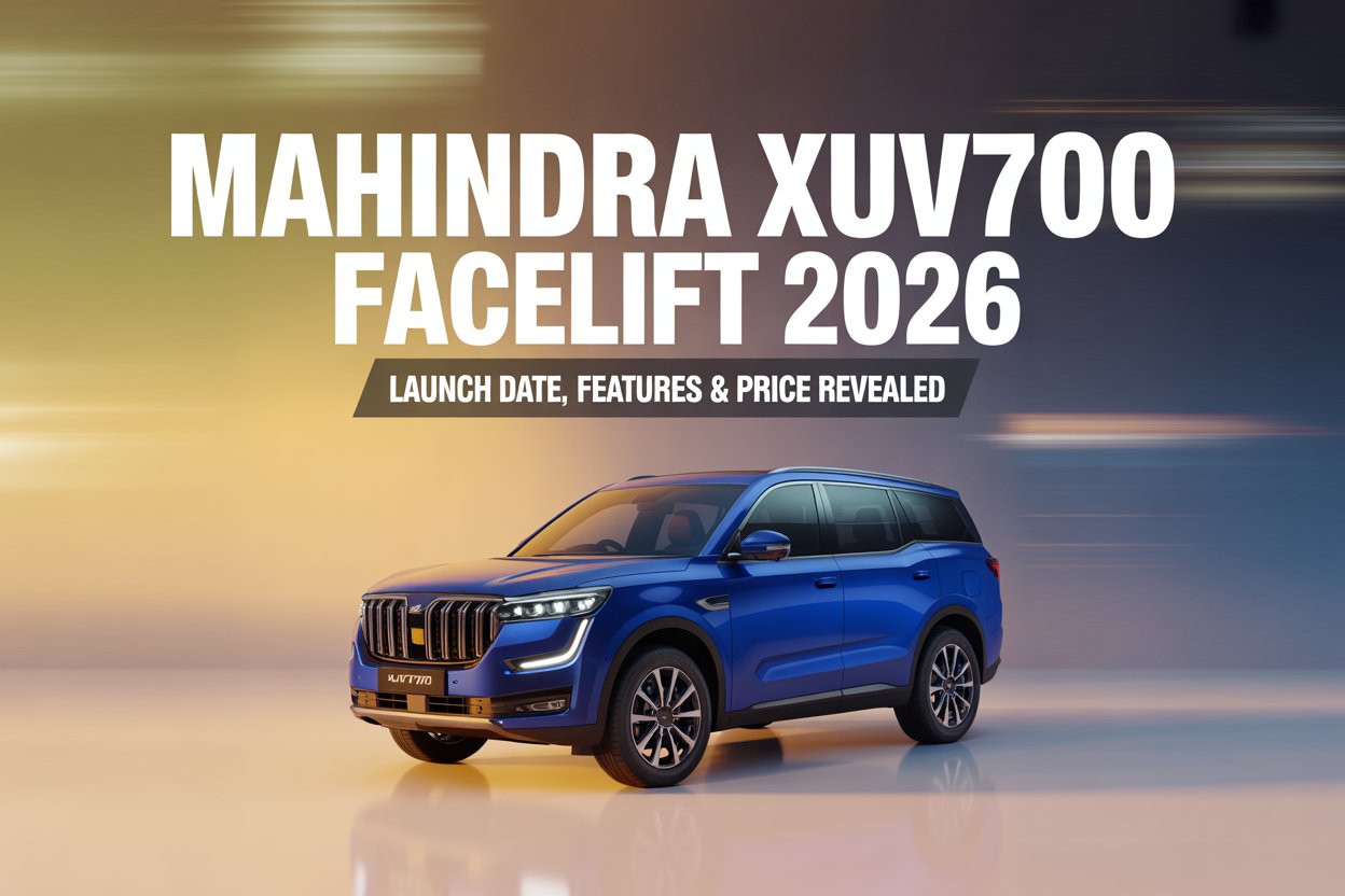 Mahindra XUV700 Facelift 2026: Launch Date, Features, and Price Revealed