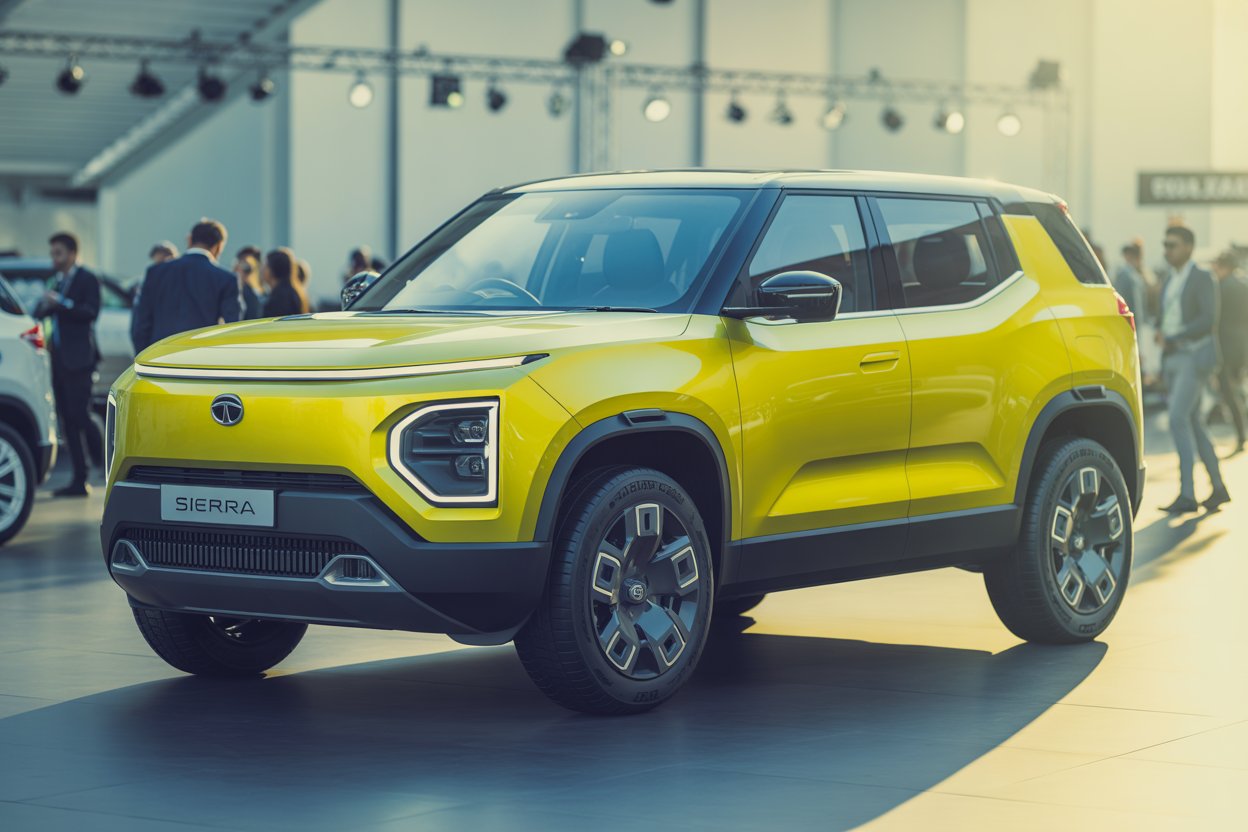 Tata Sierra Launch 2025 Confirmed : Expected Price and Features Detailed