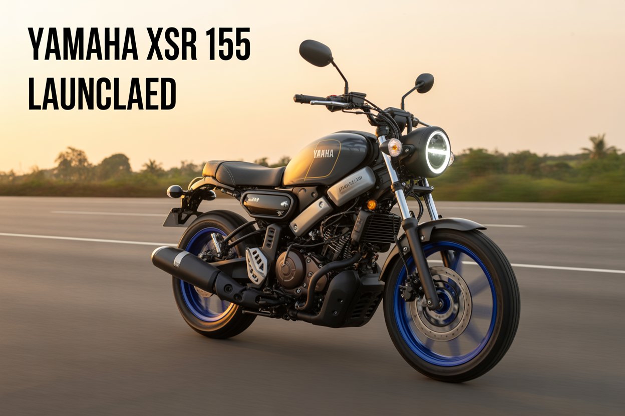 Yamaha XSR 155 Launched Price, Features, Colours, Mileage and Full Review