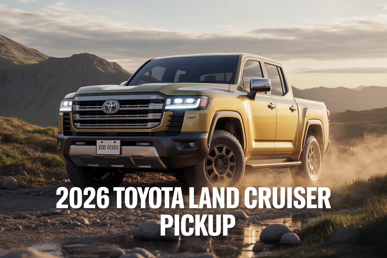 2026 Toyota Land Cruiser Pickup Price, Features, and Launch Revealed