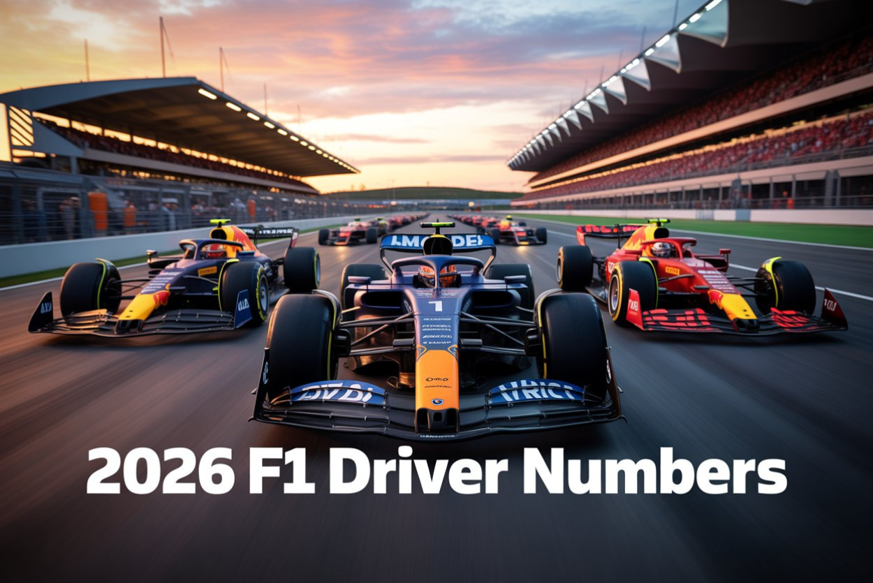 2026 F1 Driver Numbers Explained: Why Formula 1 Drivers Chose Their Car Numbers