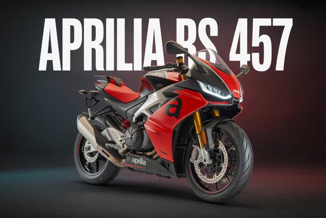 Aprilia RS 457 New Colours Revealed at India Bike Week 2025