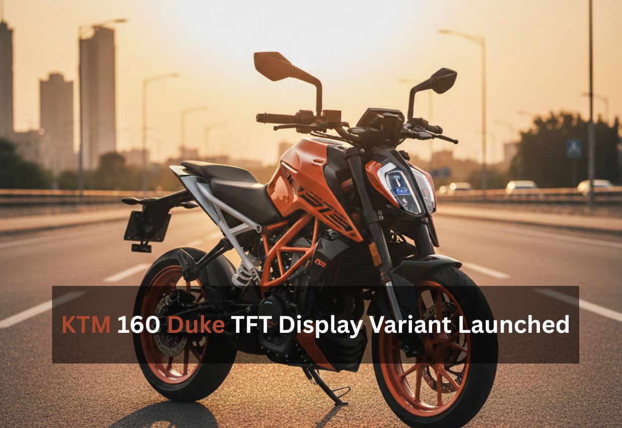 KTM 160 Duke TFT Display Variant Launched: Price, Features, and All You Need to Know