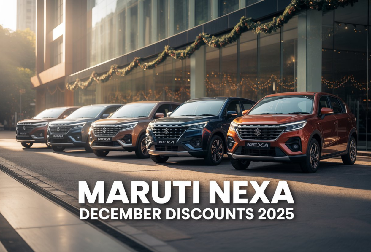 Maruti Nexa December Discounts 2025 Save Big On Fronx, Baleno, Jimny and More
