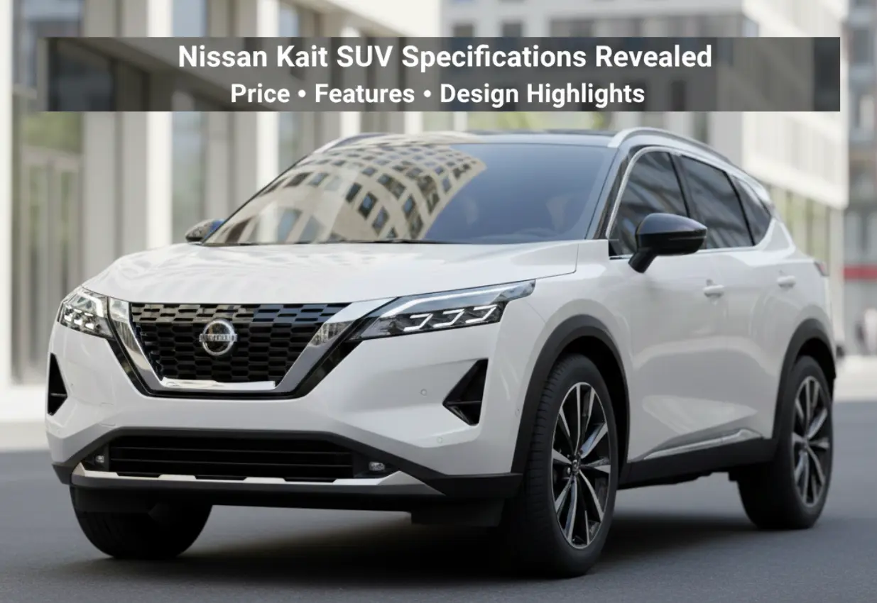 Nissan Kait SUV Specifications Revealed: Price, Features & Design Highlights