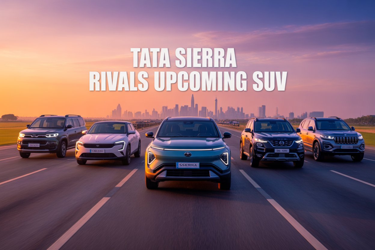 Tata Sierra Rivals Upcoming SUVs in India The Top Competitors for 2026