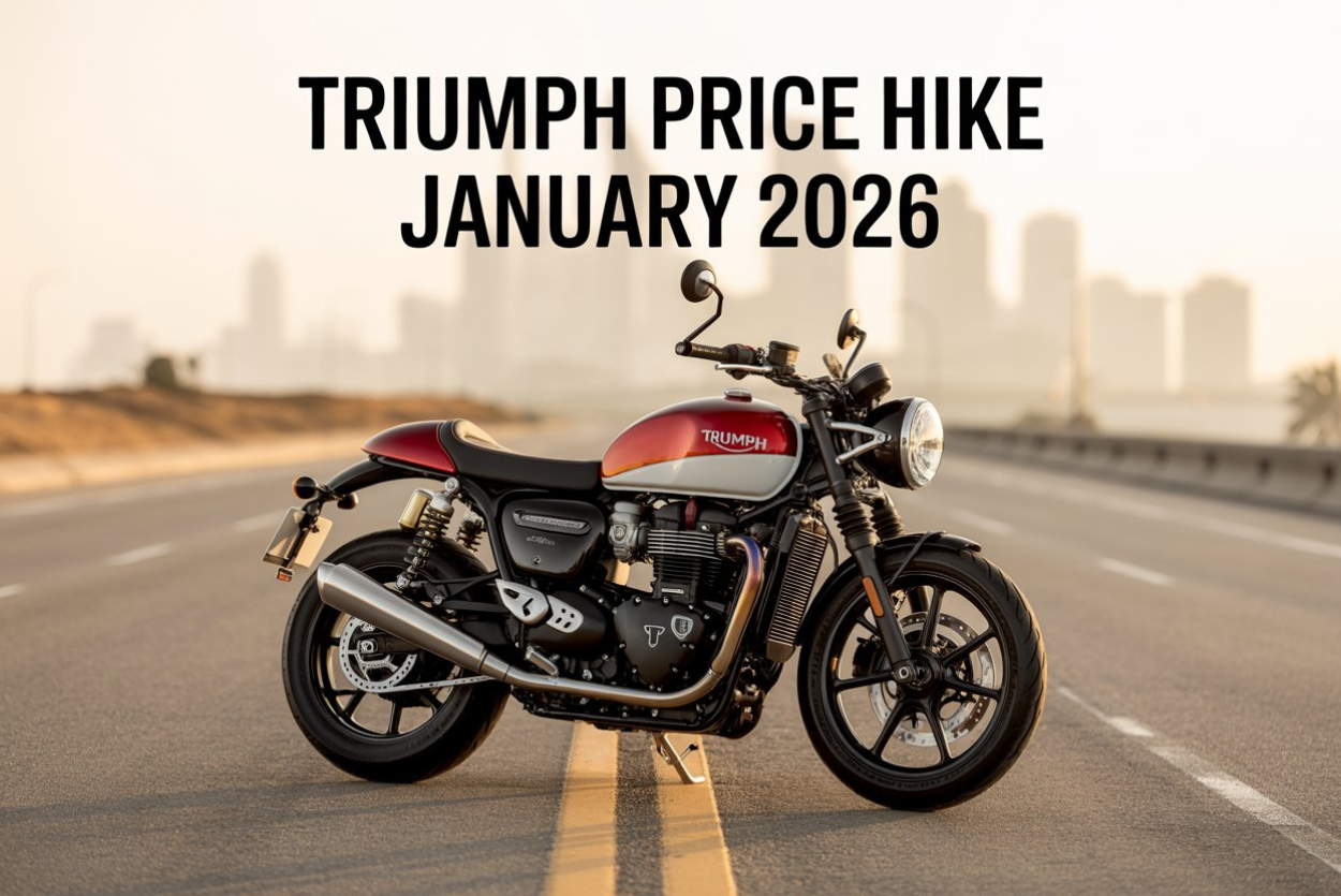 Triumph Price Hike January 2026 Updated Prices, Models Affected, and Buyer Impact