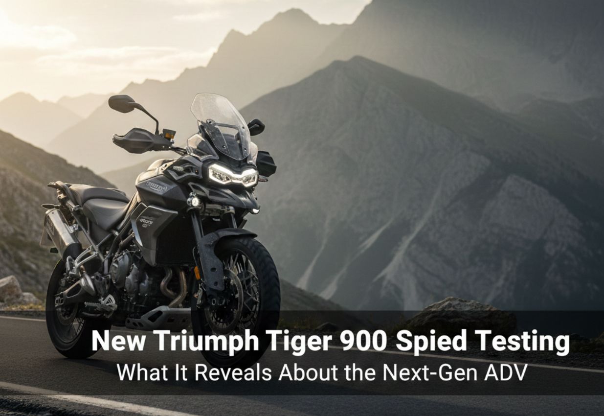 New Triumph Tiger 900 Spied Testing – What It Reveals About the Next-Gen ADV
