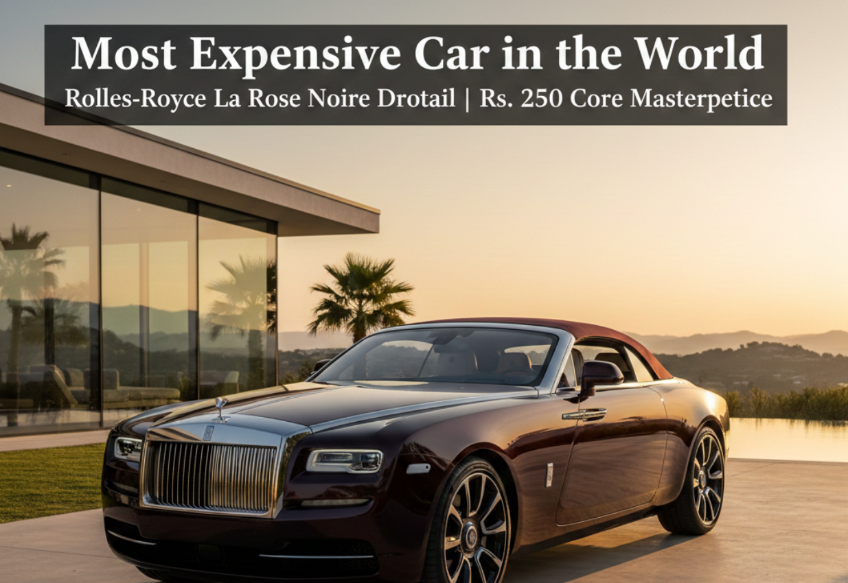 Most Expensive Car in the World: Top 10 Most Expensive Cars in the World 2025