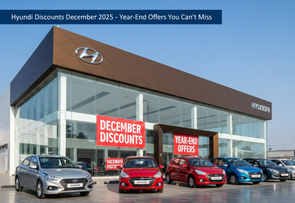 Hyundai Discounts December 2025: Year-End Offers, GST Cuts, and the Best Deals You Can Get Right Now