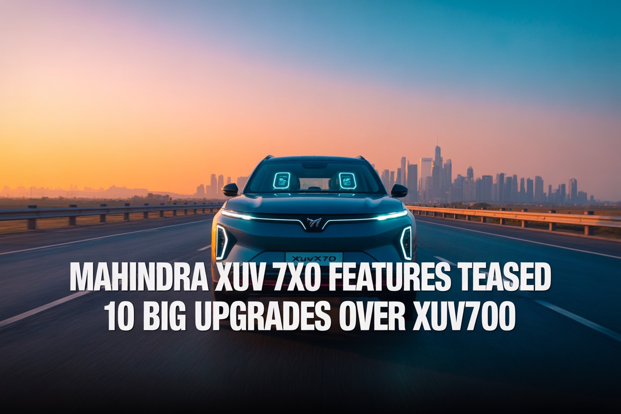 Mahindra XUV 7XO Features Teased: 10 Big Upgrades Over XUV700