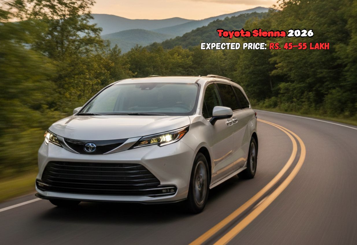 Toyota Sienna 2026: Price, Hybrid Power, Features, and India Launch Details