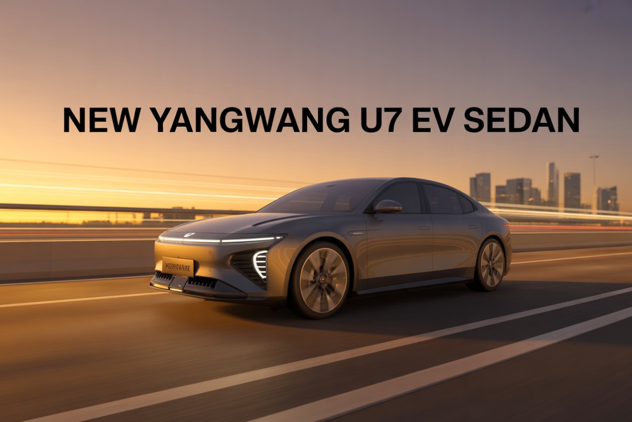 New Yangwang U7 EV Sedan Revealed : 1,006 km Range, 150.01 kWh Battery, and 270 km/h Top Speed