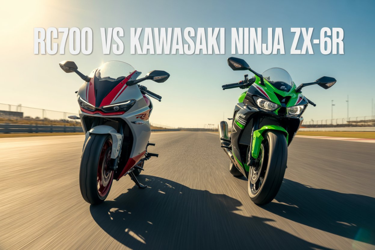 RC700 vs Kawasaki Ninja ZX-6R: Zongshen’s Inline-Four Sportsbike Takes on the Japanese Icon