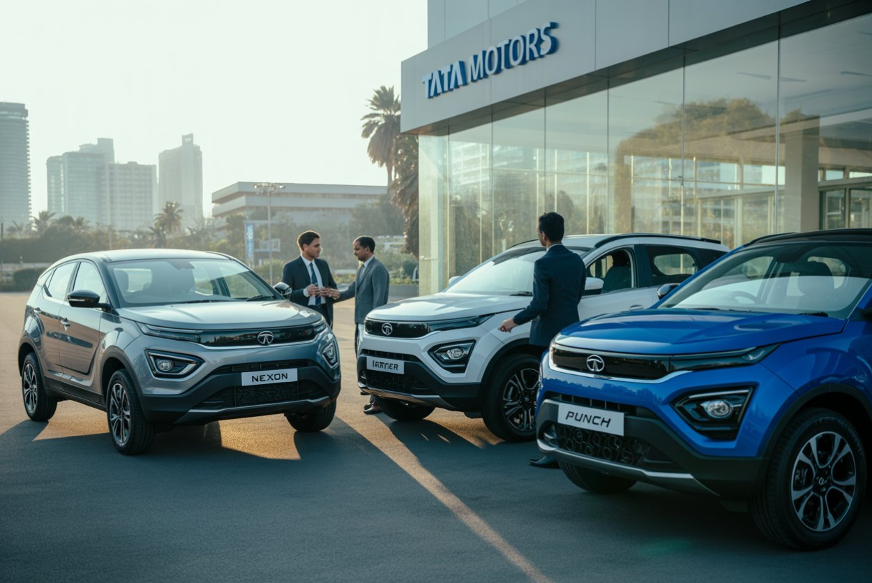 Tata Motors Auto Sales December 2025 Growth Momentum Continues as SUVs Lead the Charge