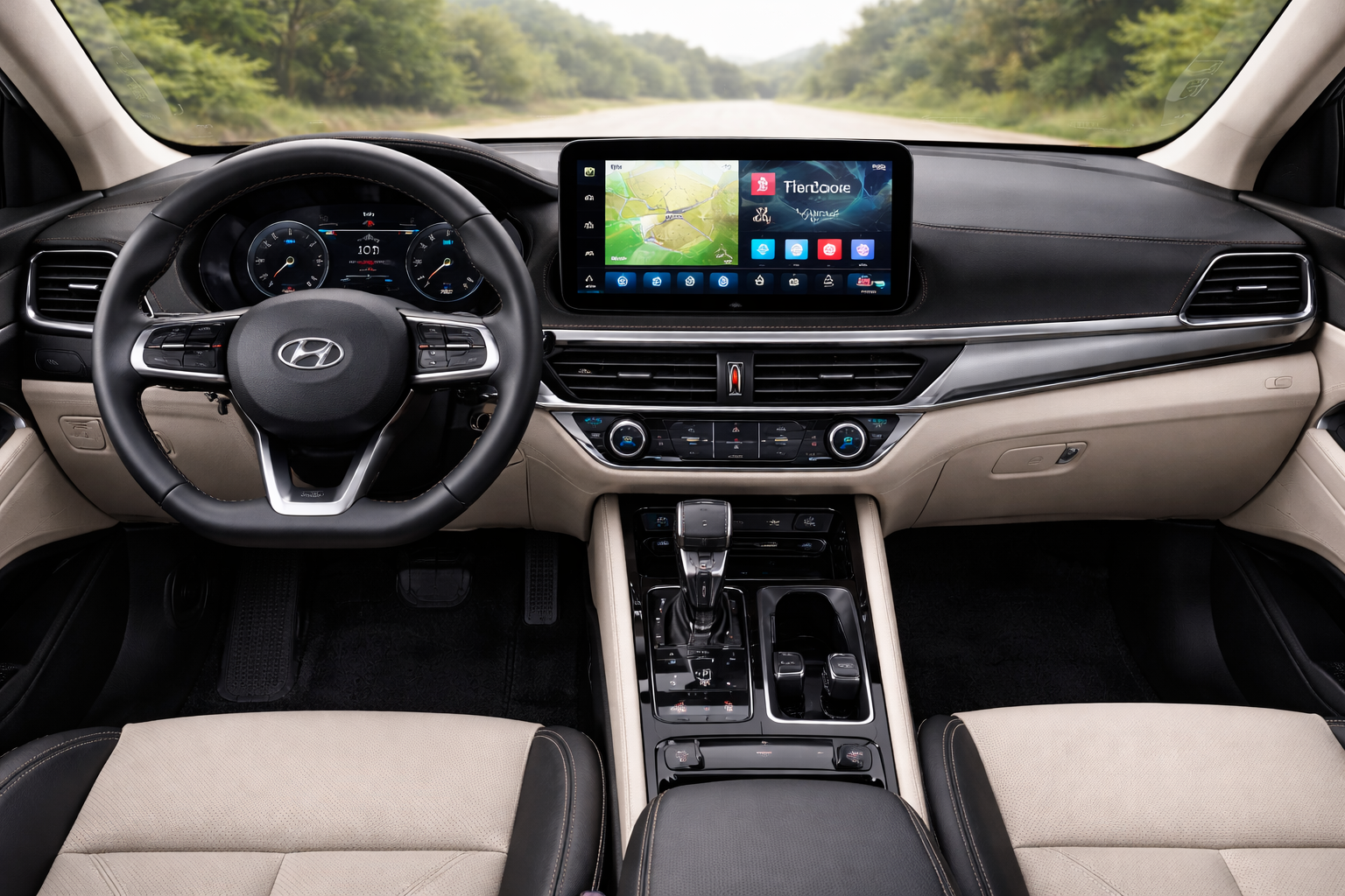Hyundai Verna Facelift Interiors Revealed, New Steering Wheel, Dashboard and Cabin Updates