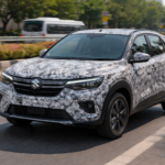 Maruti Suzuki Brezza Facelift Spotted : 6-Speed Manual Gearbox & Larger Touchscreen Update Expected