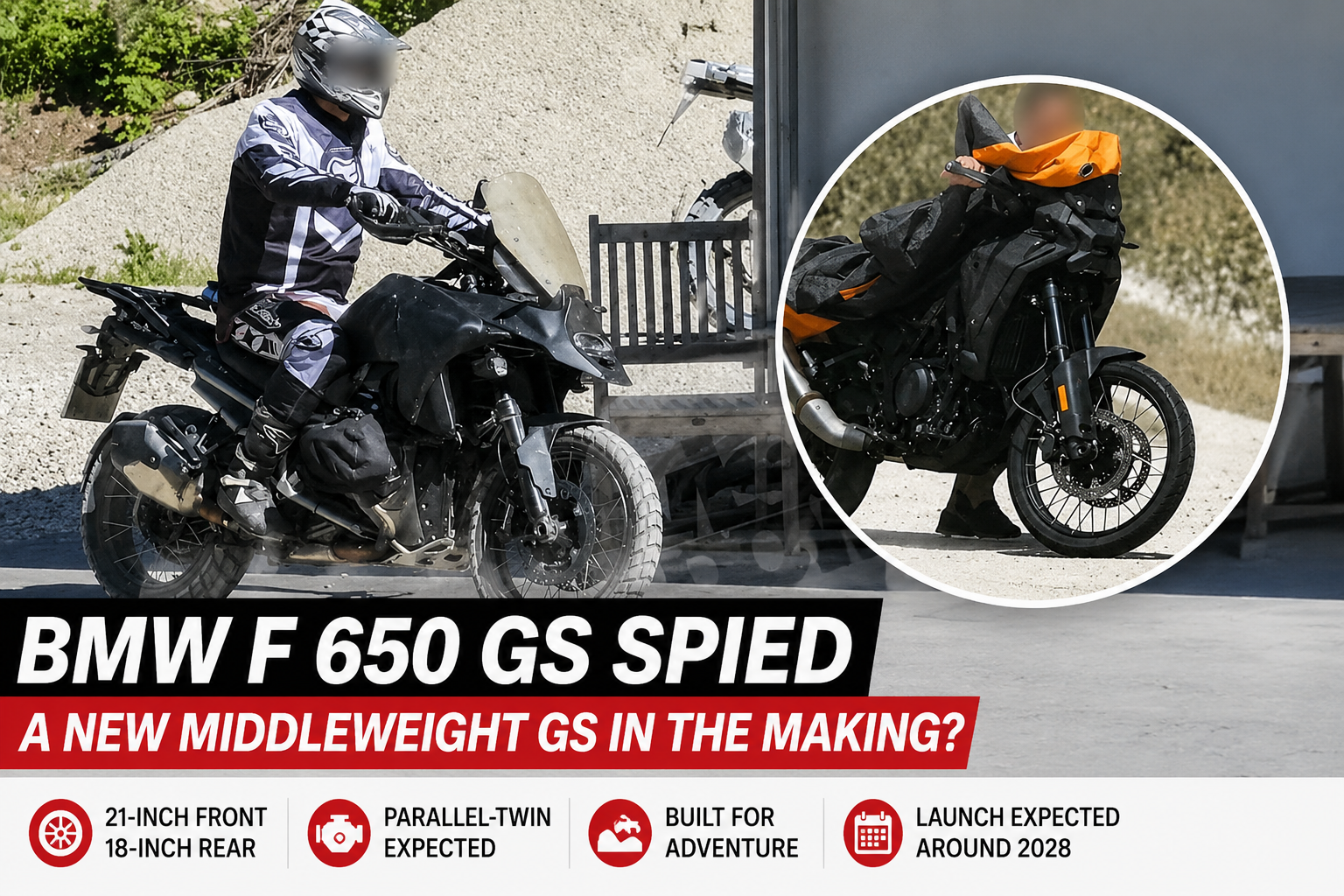 BMW Adventure Bike Spy Shots: New F 650 GS Spied Testing, India Launch & Price